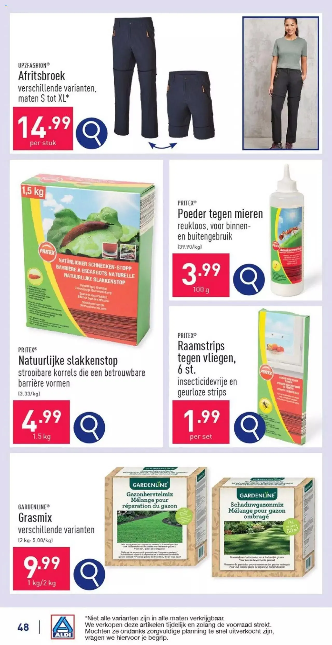 Aldi folder week 15 van 13 april tot 31 december 2024 - folder pagina 48