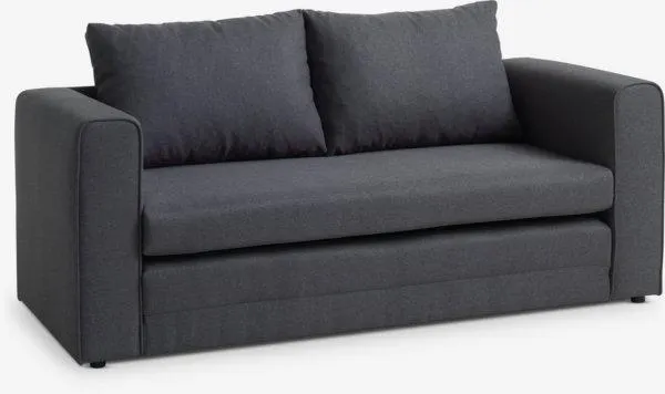 Kanapéágy SKILLEBEKK sötétszürke szövet