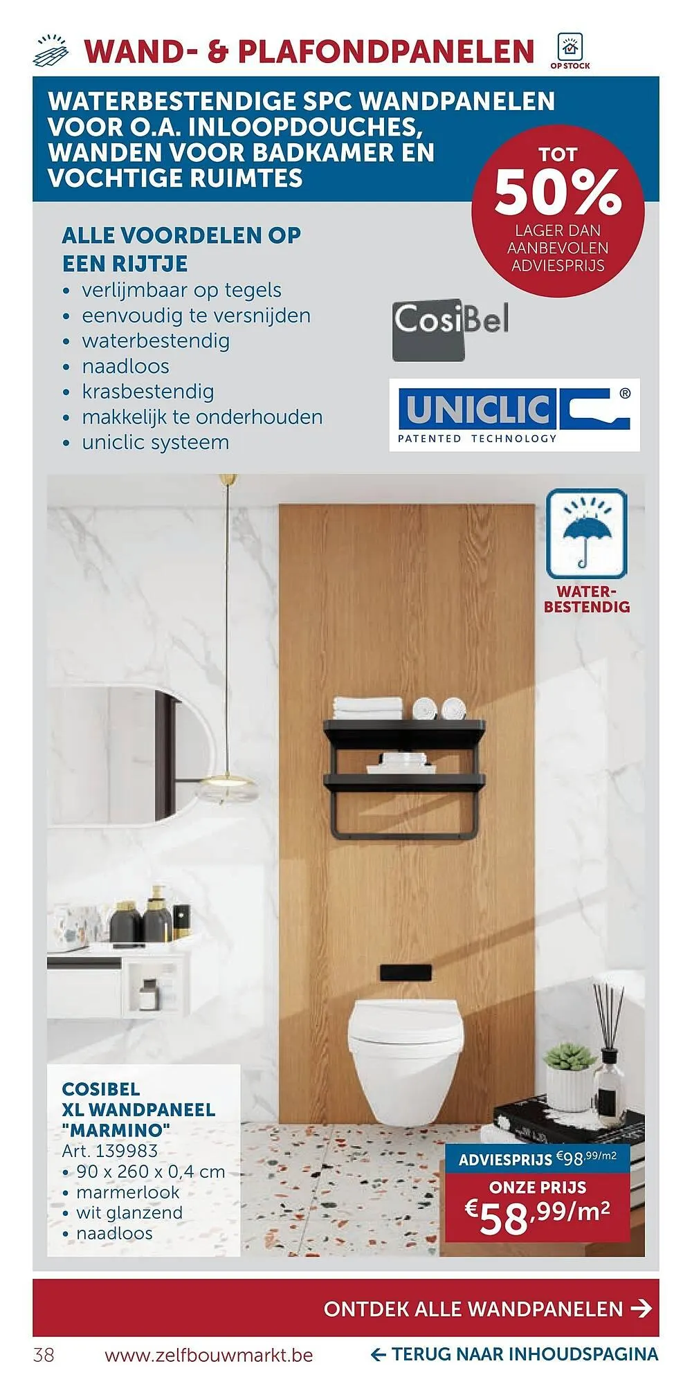 Zelfbouwmarkt folder van 20 januari tot 23 februari 2026 - folder pagina 38