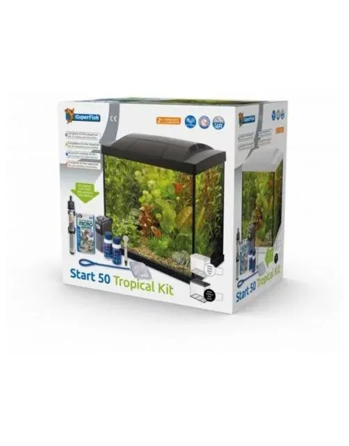 Superfish Aquarium Start 50 Tropical Kit Retro Led 39 l - Aquaria