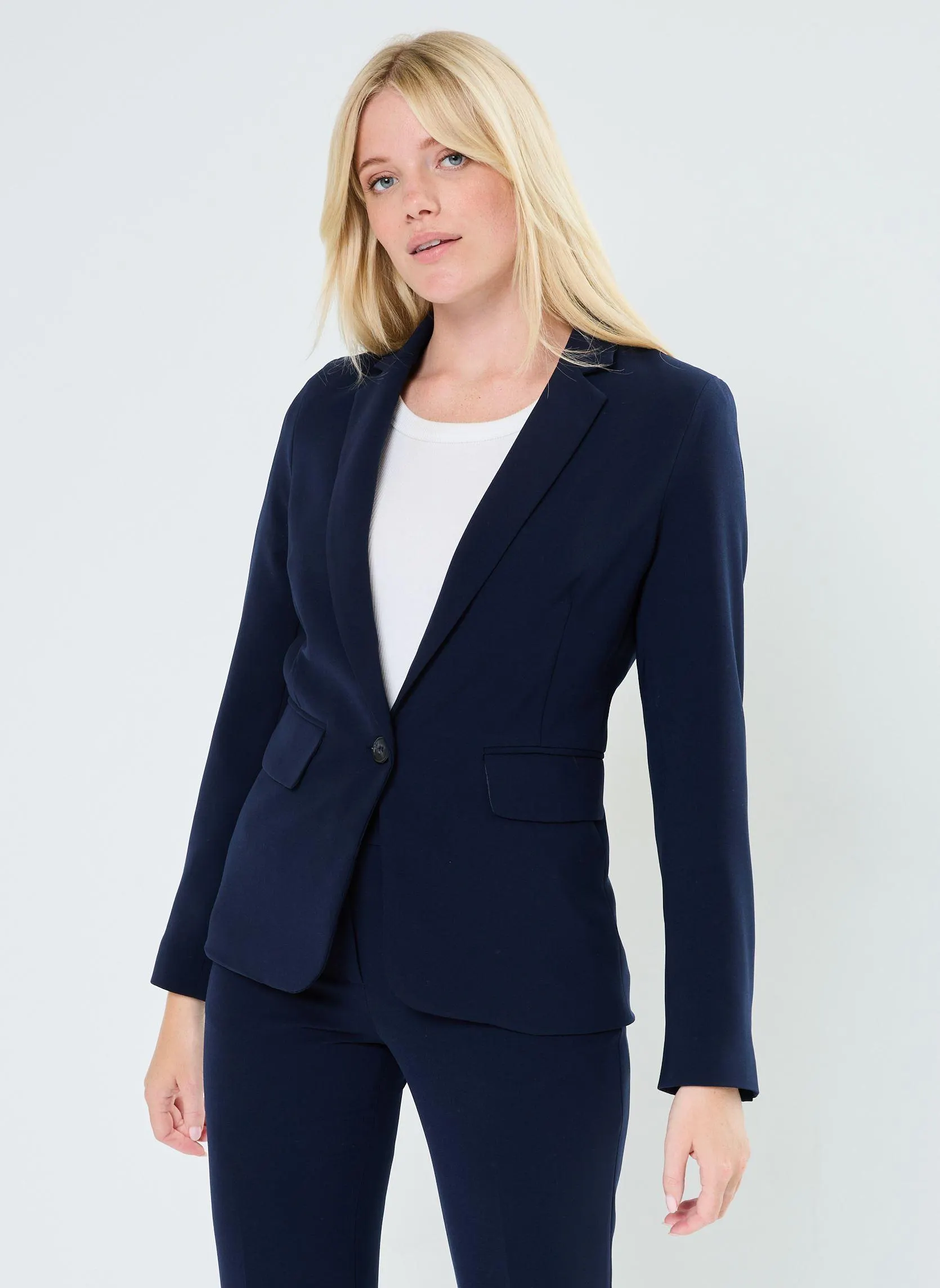 Kostuumvesten VANTINA dames blauw