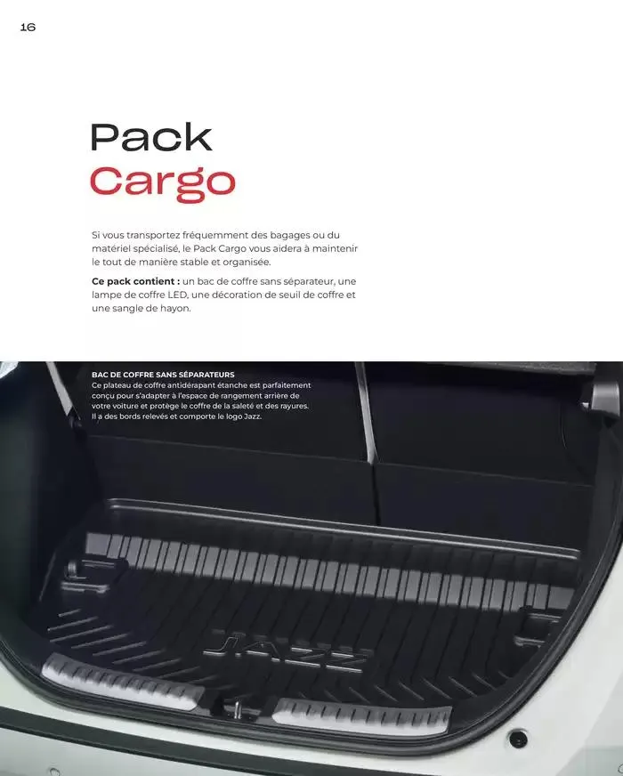 Honda Jazz e:HEV Accessoires van 14 oktober tot 14 oktober 2025 - folder pagina 18