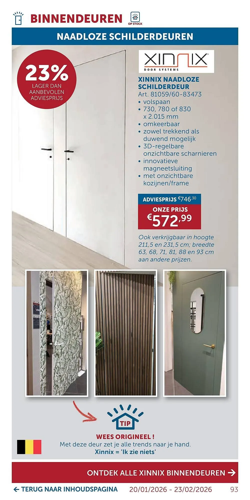 Zelfbouwmarkt folder van 20 januari tot 23 februari 2026 - folder pagina 93