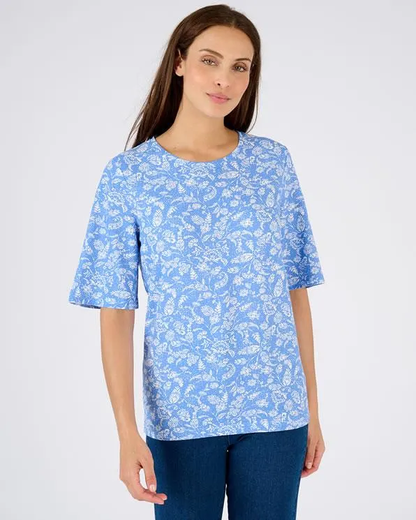 Climatyl T-shirt van soepel tricot