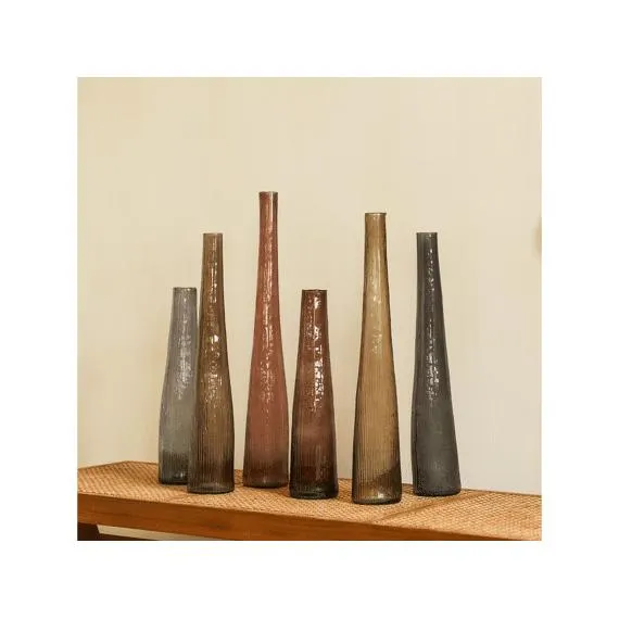 S&p Vaas 9xh40cm Bordeaux