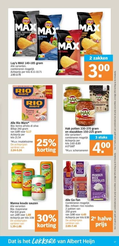 Albert Heijn folder tot 14.04.2024 van 9 april tot 14 april 2024 - folder pagina 17