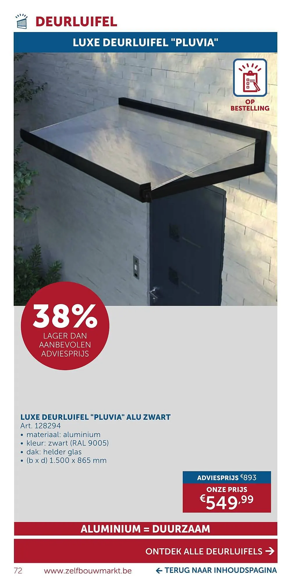 Zelfbouwmarkt folder van 15 december tot 19 januari 2026 - folder pagina 72