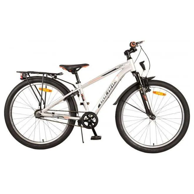 Volare Cross Kinderfiets - Jongens - 24 inch - Zilver - 3 versnellingen