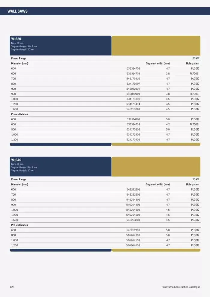 Catalogus Produit Construction 2025 van 4 februari tot 4 februari 2026 - folder pagina 126