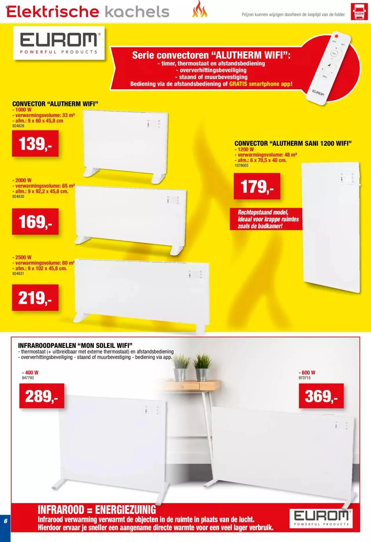 Hubo Verwarming Special van 1 maart tot 31 december 2024 - folder pagina 6