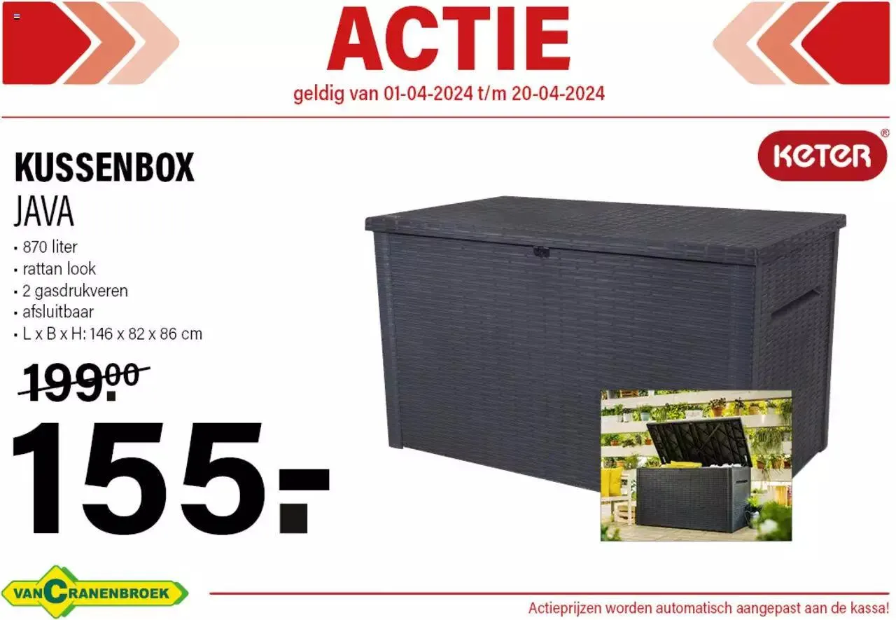 Van Cranenbroek folder / publicité van 20 april tot 7 april 2024 - folder pagina 26