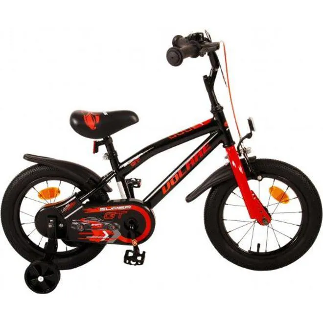 Volare Super GT Kinderfiets - Jongens - 14 inch - Rood