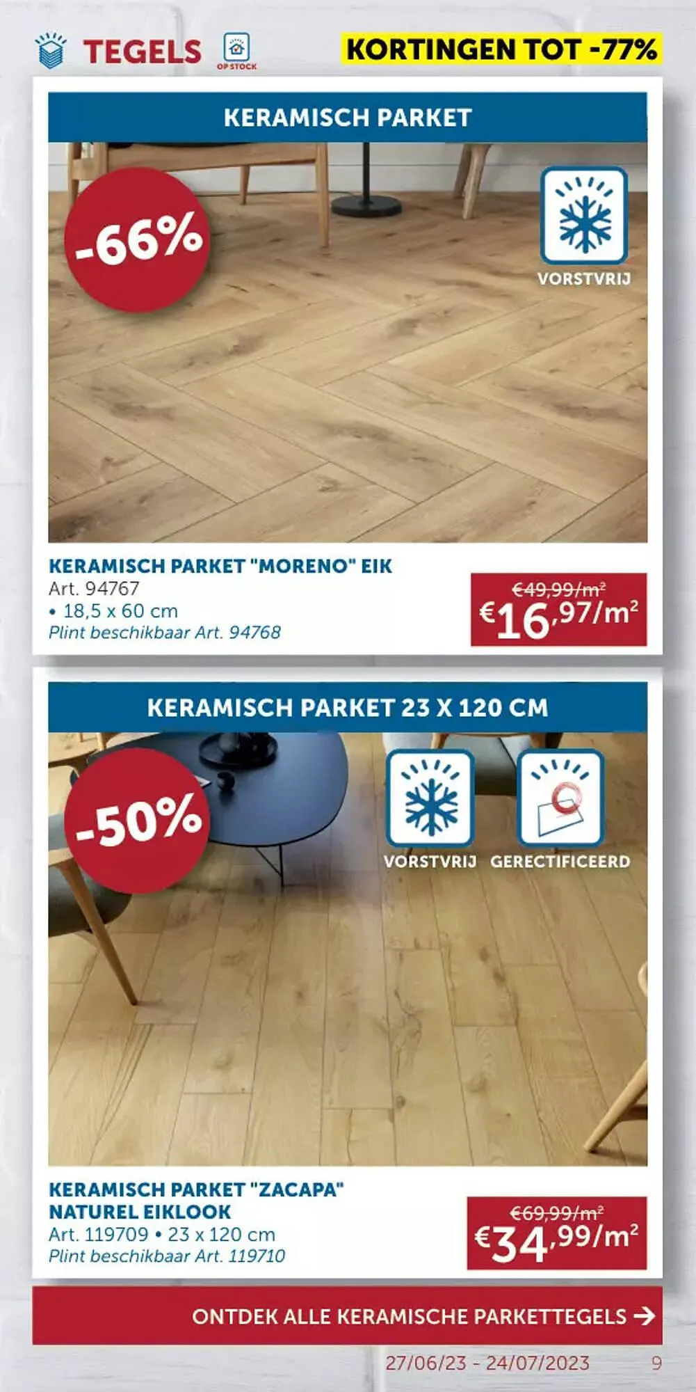 Zelfbouwmarkt folder van 27 juni tot 24 juli 2023 - folder pagina 9