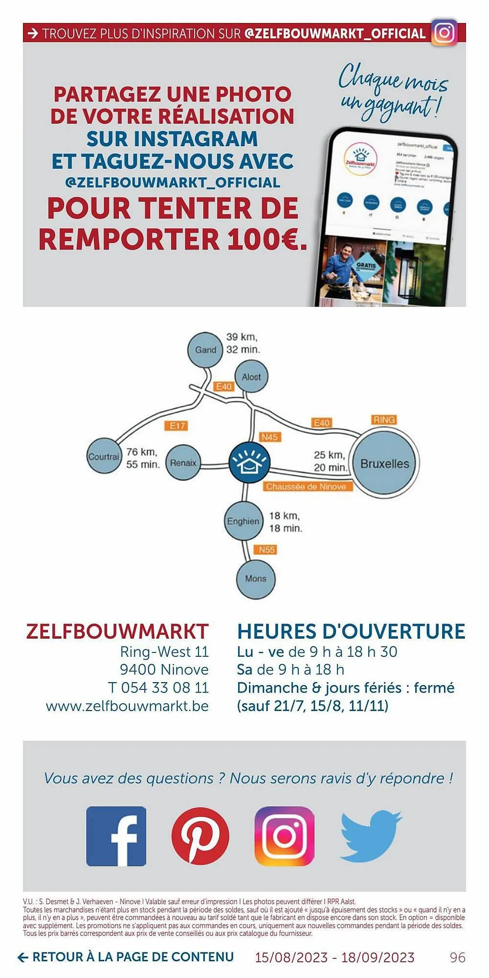 Zelfbouwmarkt folder van 19 september tot 16 oktober 2023 - folder pagina 96