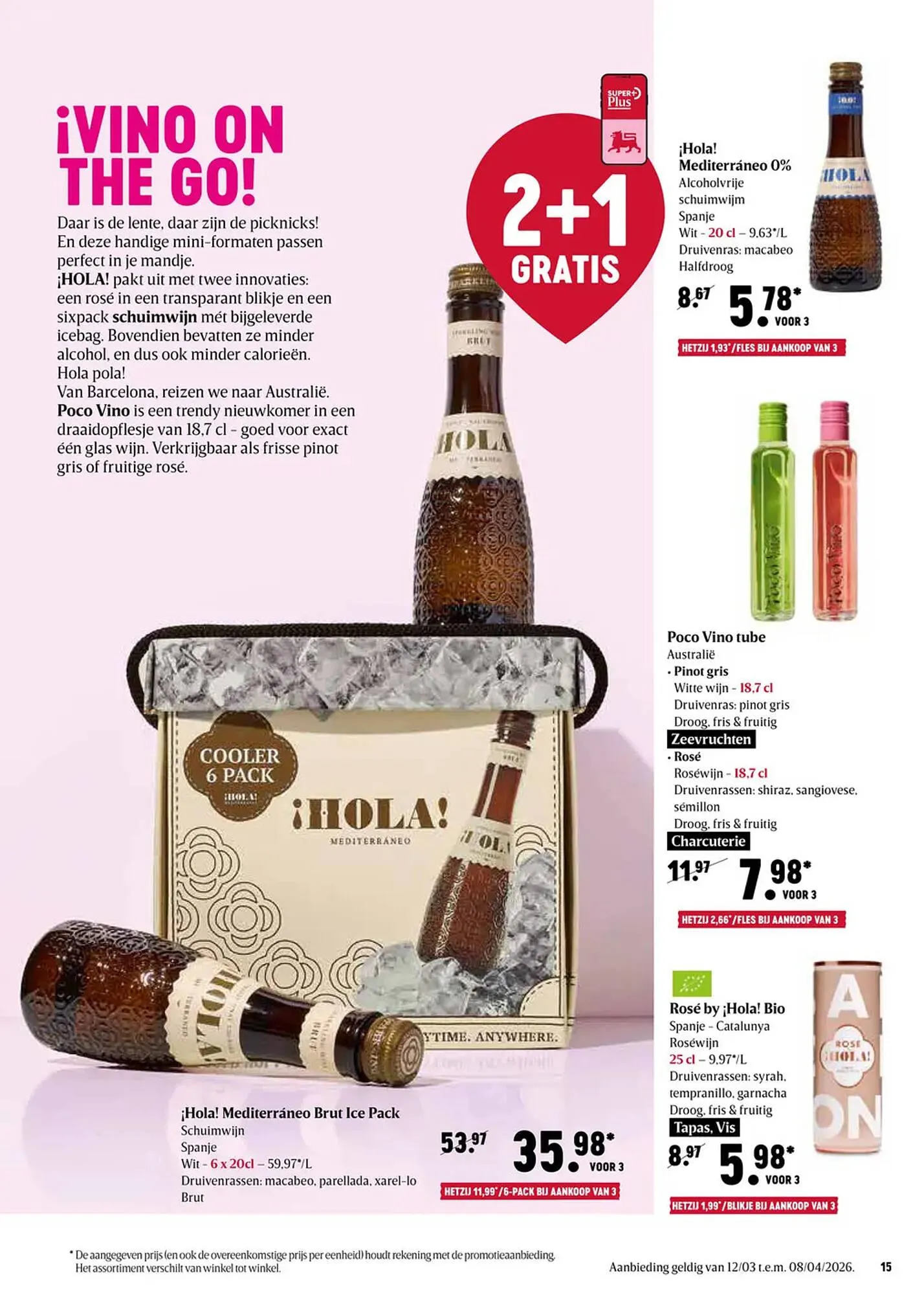 Delhaize magazine van 12 maart tot 8 april 2026 - folder pagina 15