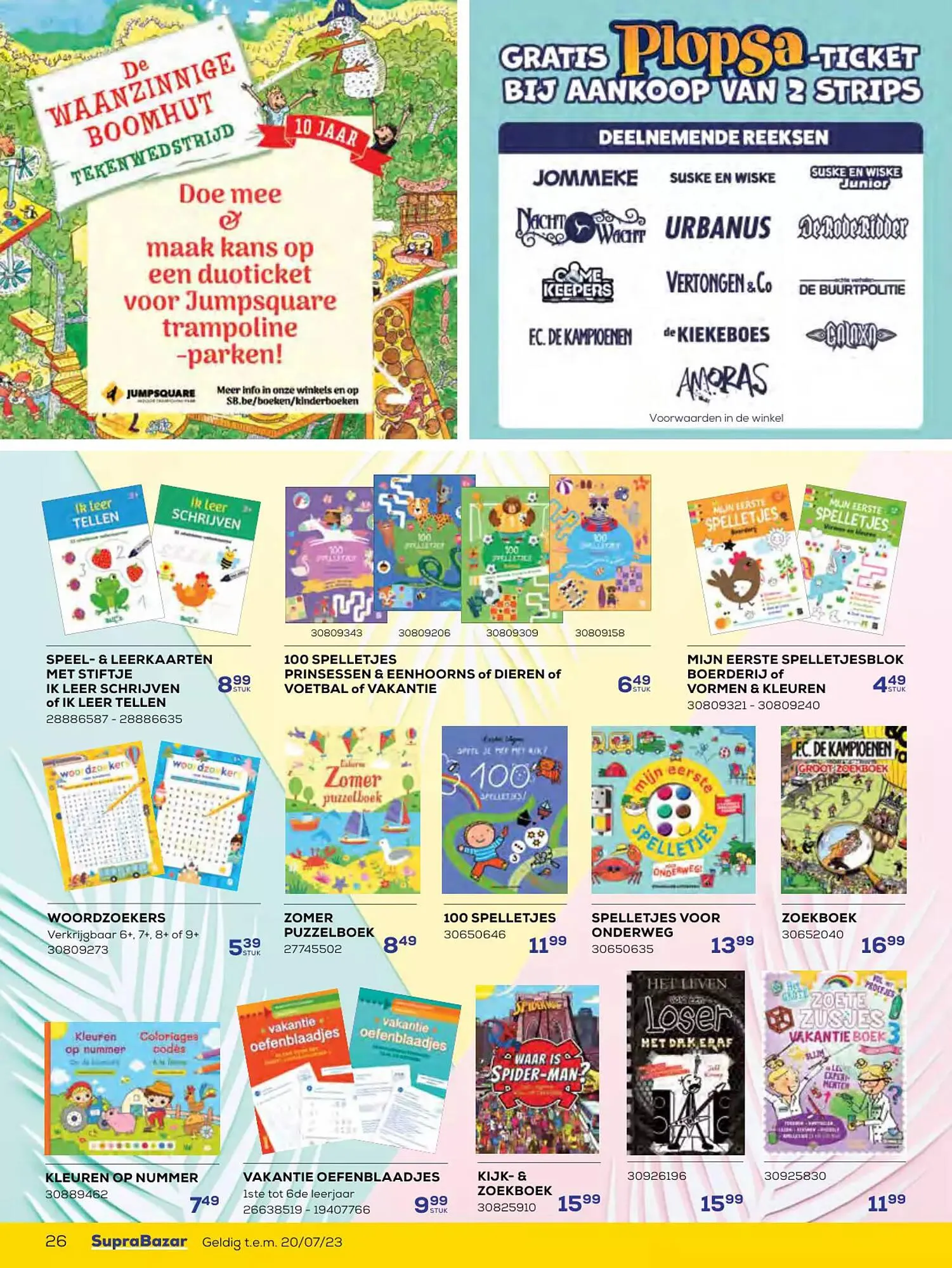 Supra Bazar folder van 15 juni tot 20 juli 2023 - folder pagina 26