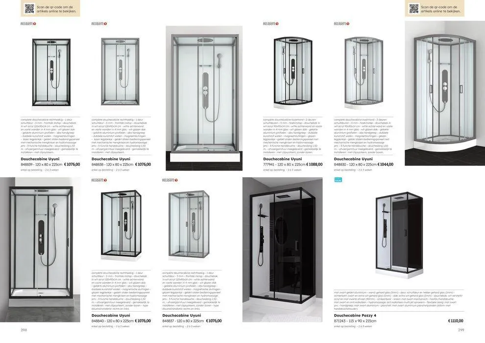 Badkamercatalogus van 10 juli tot 31 december 2024 - folder pagina 150