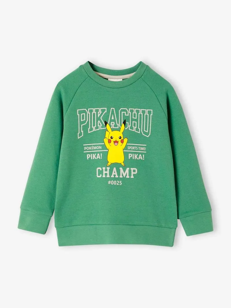 Sweat garçon Pokemon - menthe
