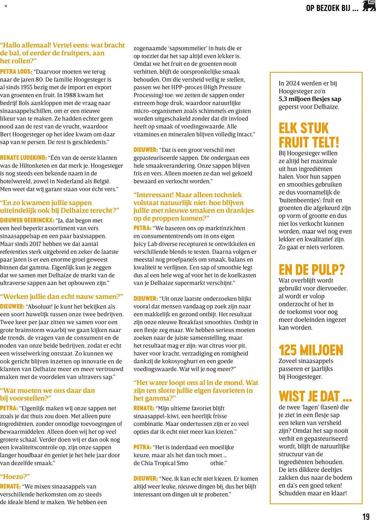 Delhaize magazine van 23 januari tot 31 maart 2026 - folder pagina 19