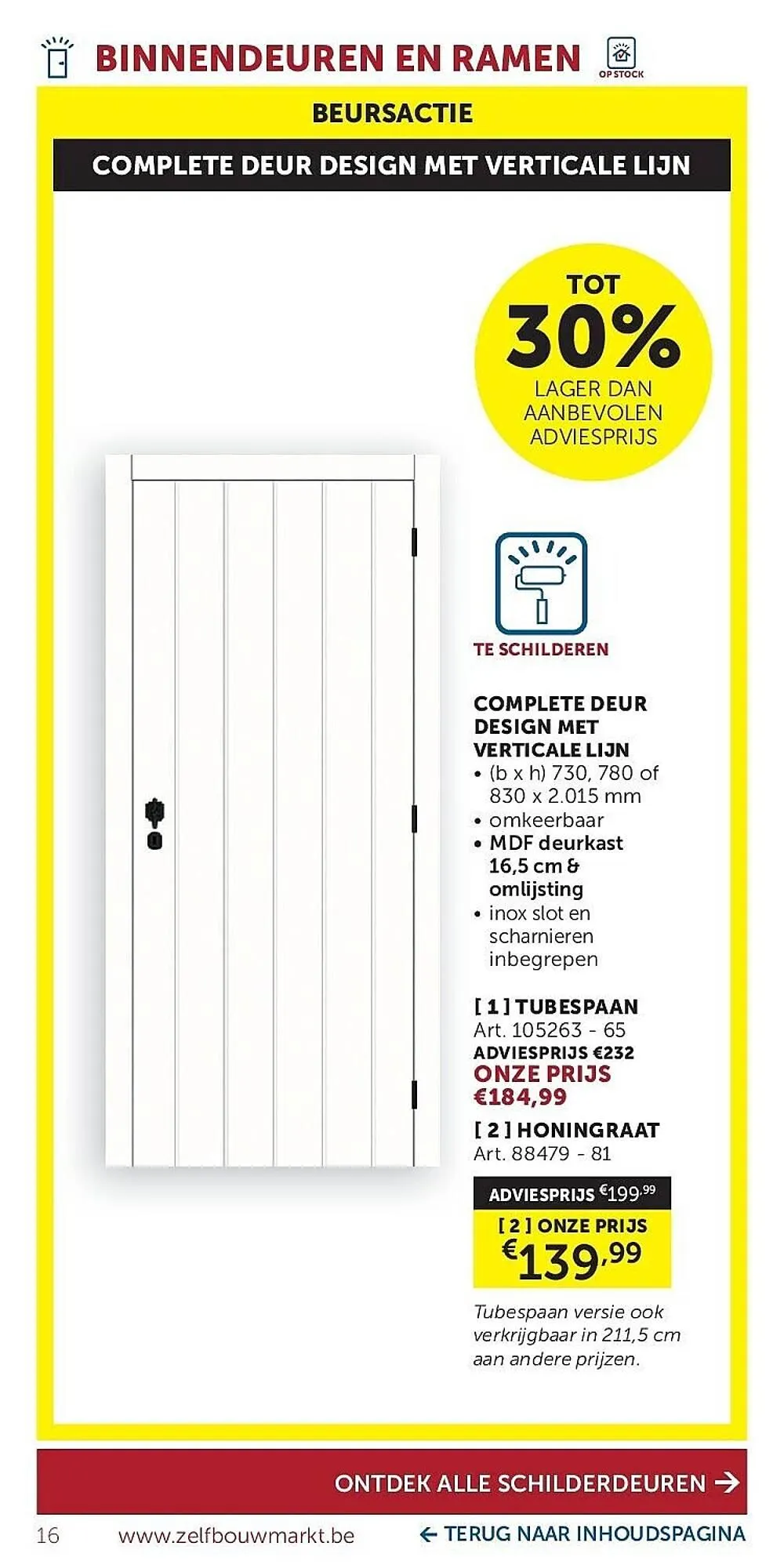 Zelfbouwmarkt folder van 24 februari tot 23 maart 2026 - folder pagina 16