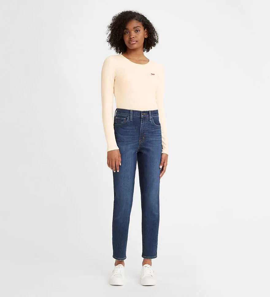 High Waisted Mom Jeans