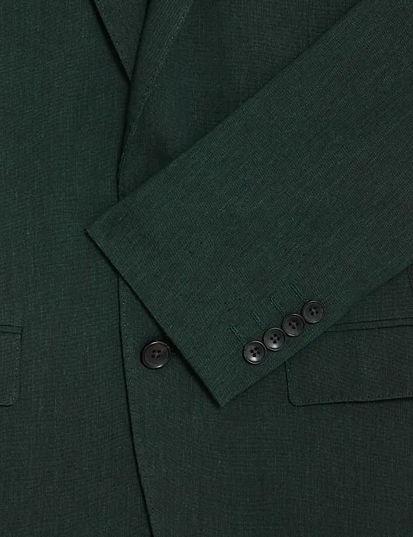 Tailored Fit Italian Linen Miracle™ Suit Jacket