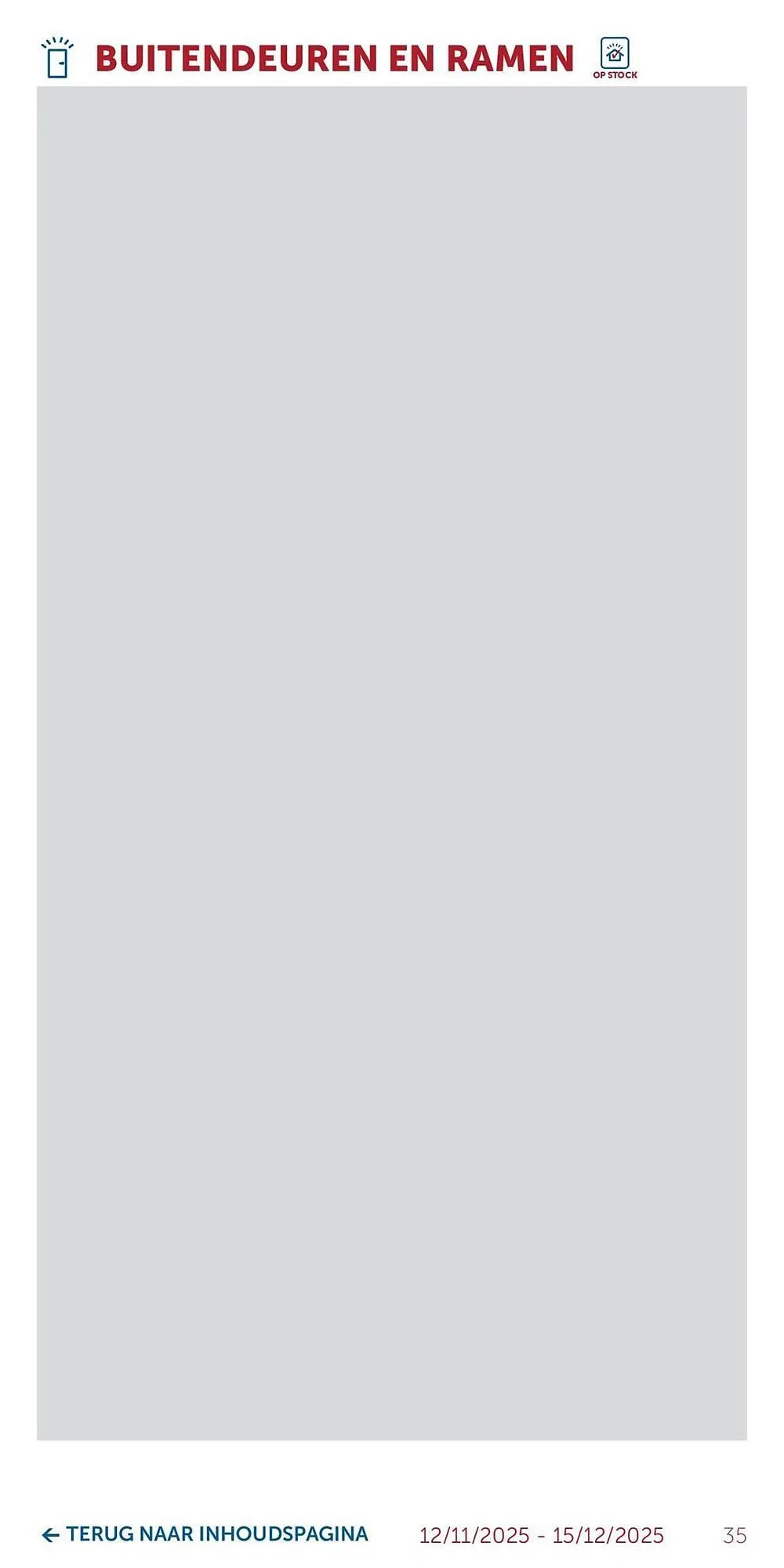 Zelfbouwmarkt folder van 12 november tot 15 december 2025 - folder pagina 35