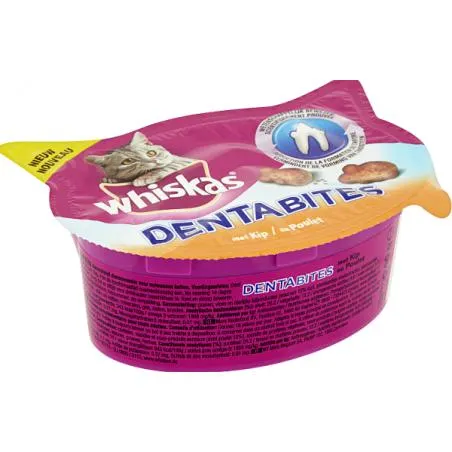 Whiskas Chat Dentabites Friandises Au Poulet 40 G