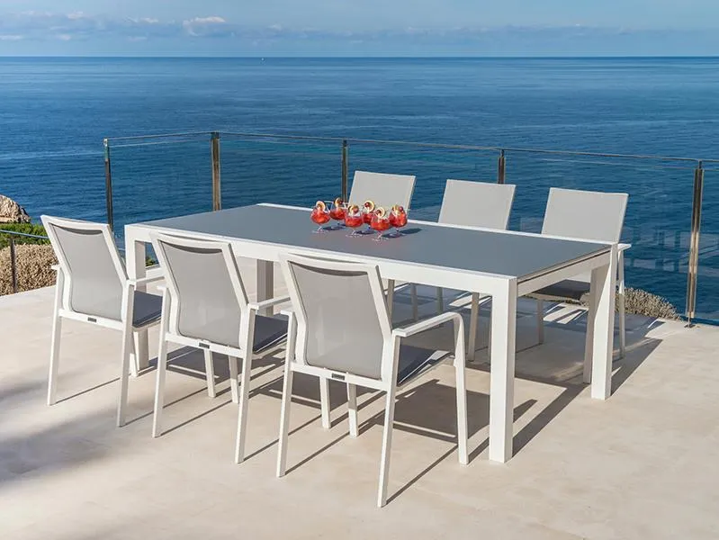 Livorno Glas | Evora White Mat
