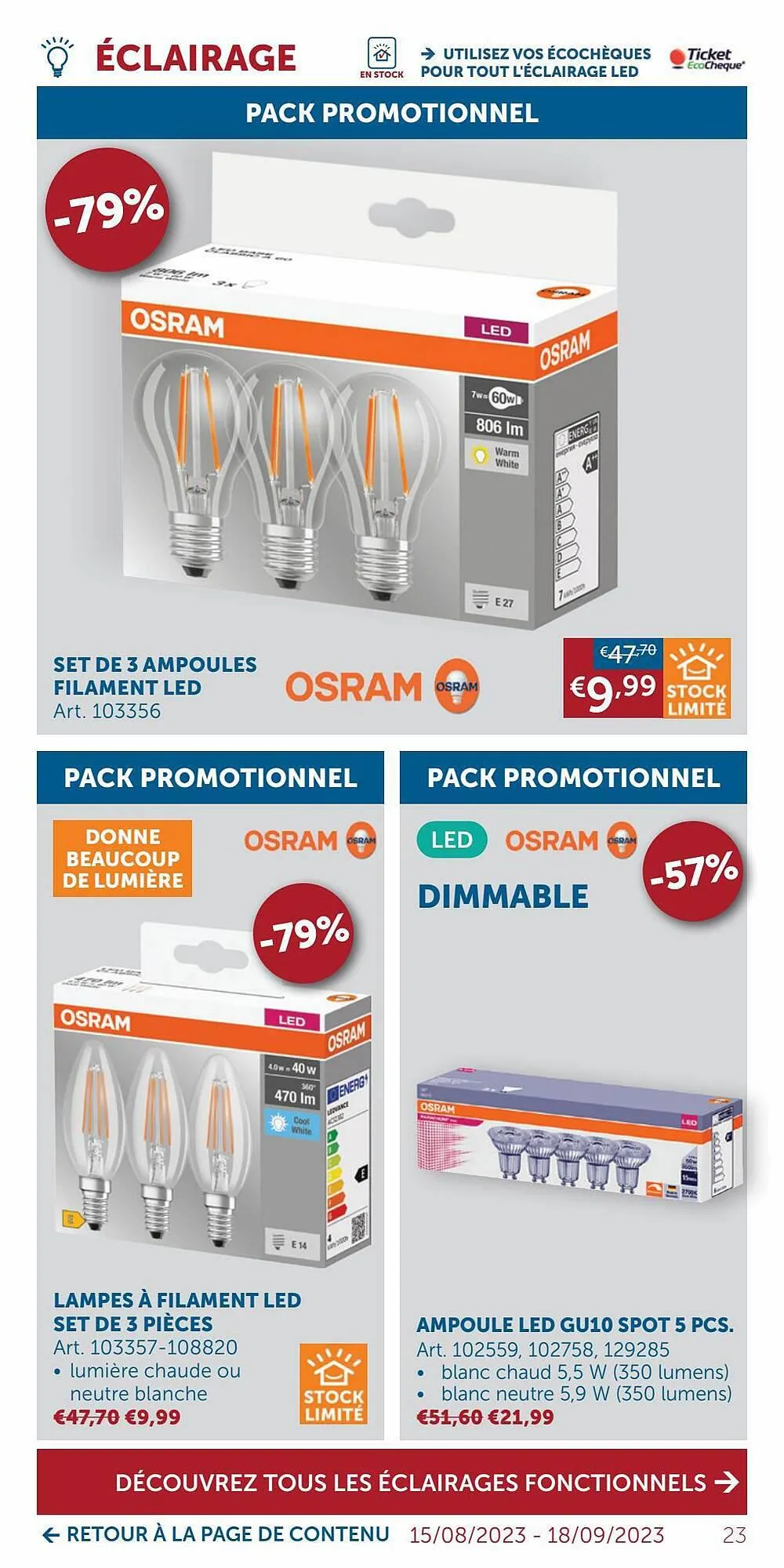 Zelfbouwmarkt folder van 19 september tot 16 oktober 2023 - folder pagina 23