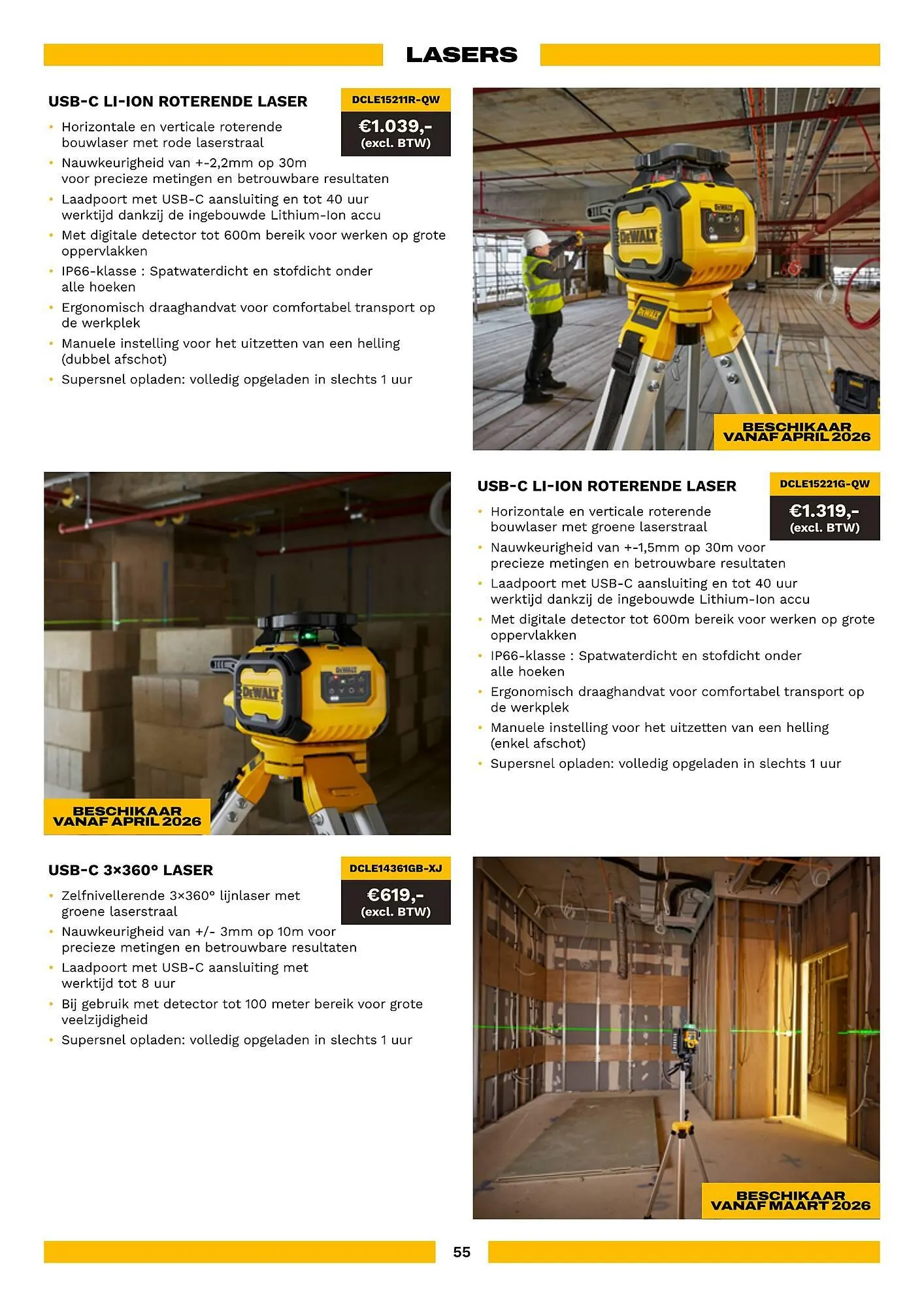 DeWALT folder van 1 februari tot 31 mei 2026 - folder pagina 55