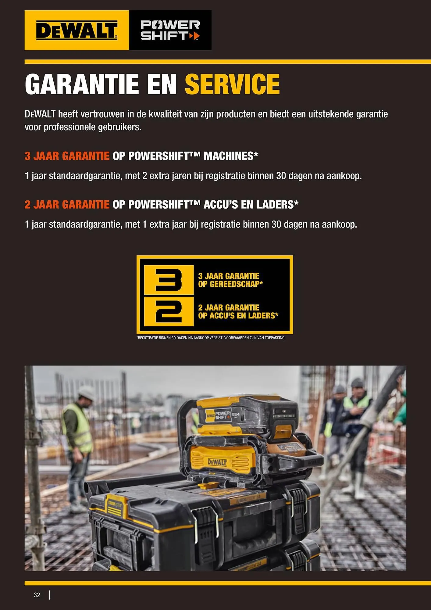 DeWALT folder van 1 september tot 31 december 2025 - folder pagina 32