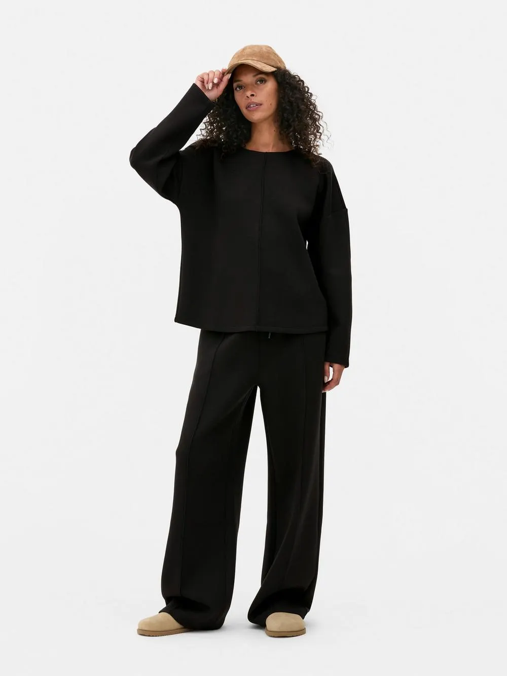 Pull décontracté à col ras-du-cou The Edit