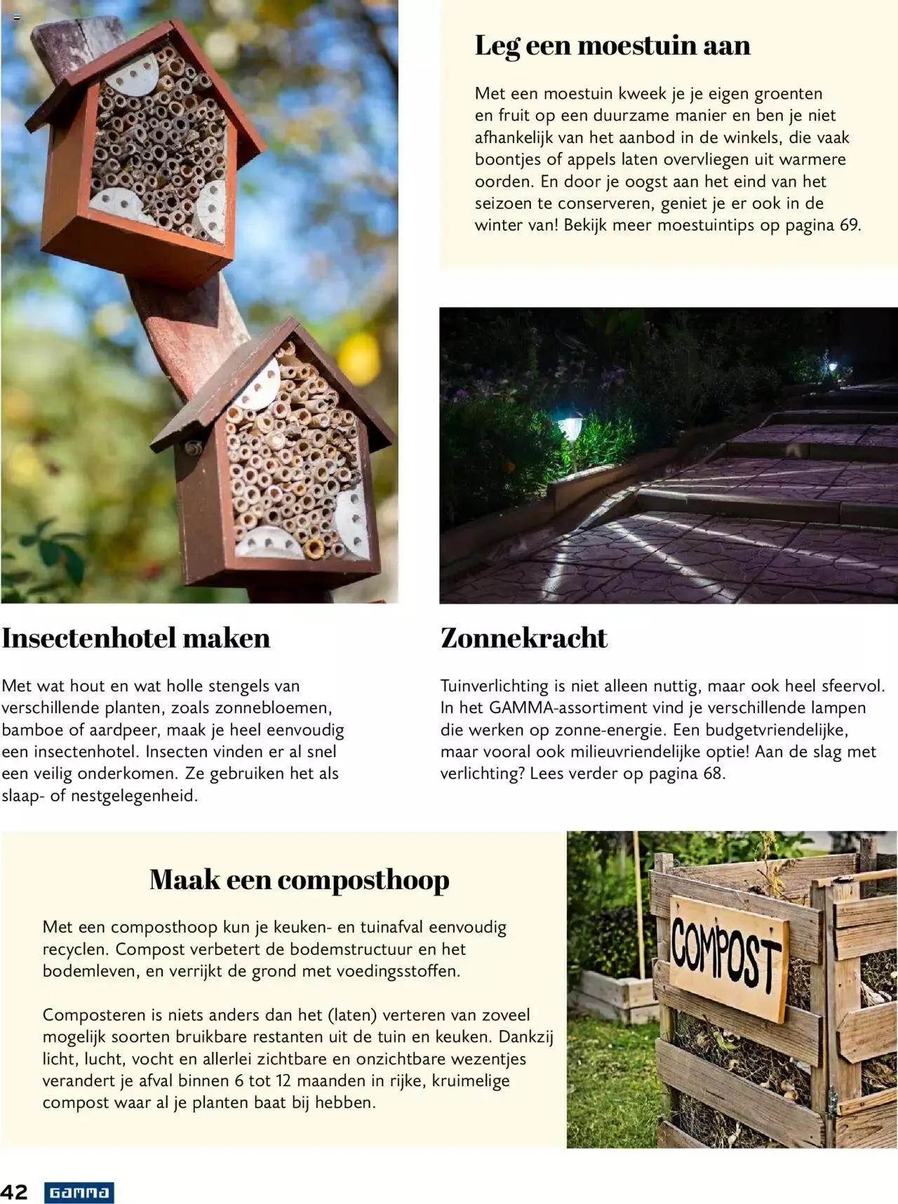 GAMMA tuinmagazine 2022 van 22 maart tot 31 december 2023 - folder pagina 42