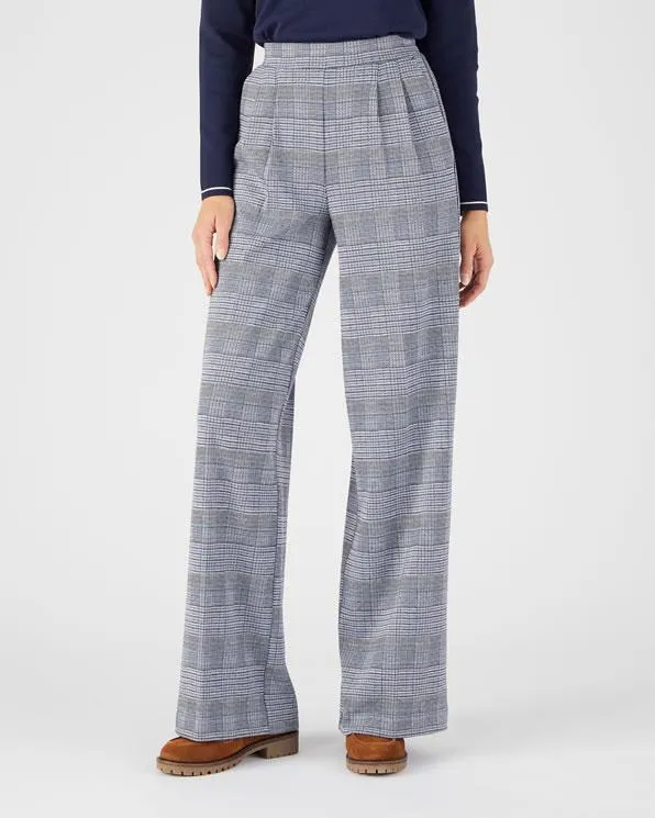 Wijde broek van milanobreisel