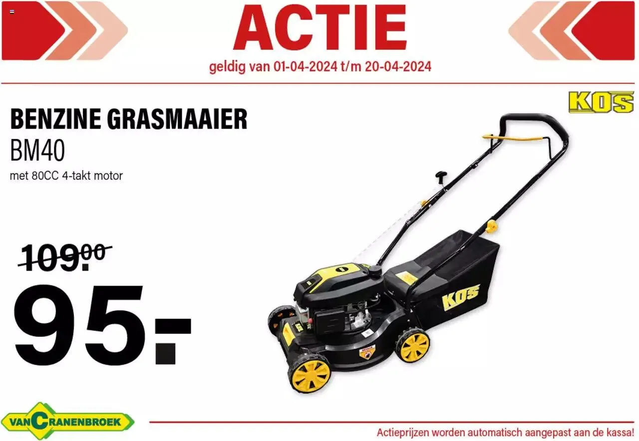 Van Cranenbroek folder / publicité van 20 april tot 7 april 2024 - folder pagina 2