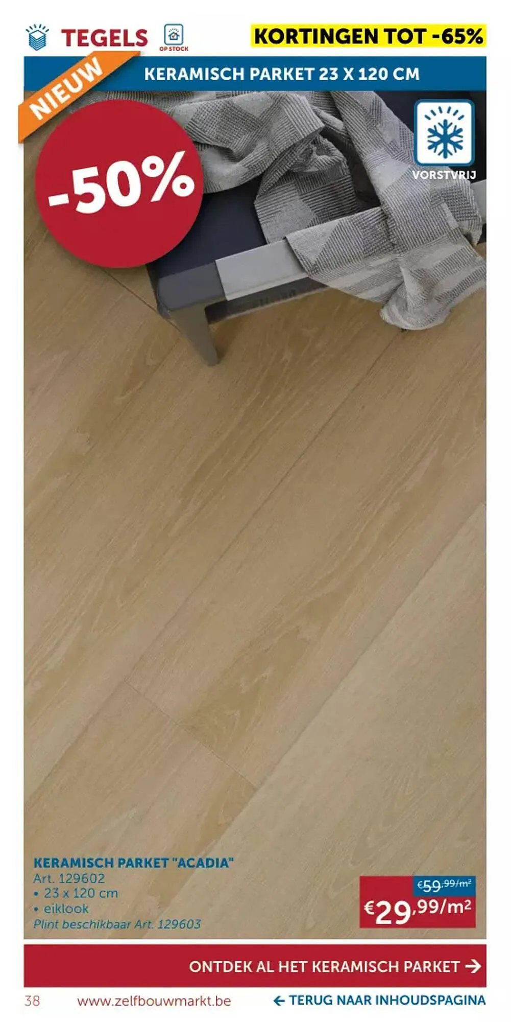 Zelfbouwmarkt folder van 15 augustus tot 18 september 2023 - folder pagina 38