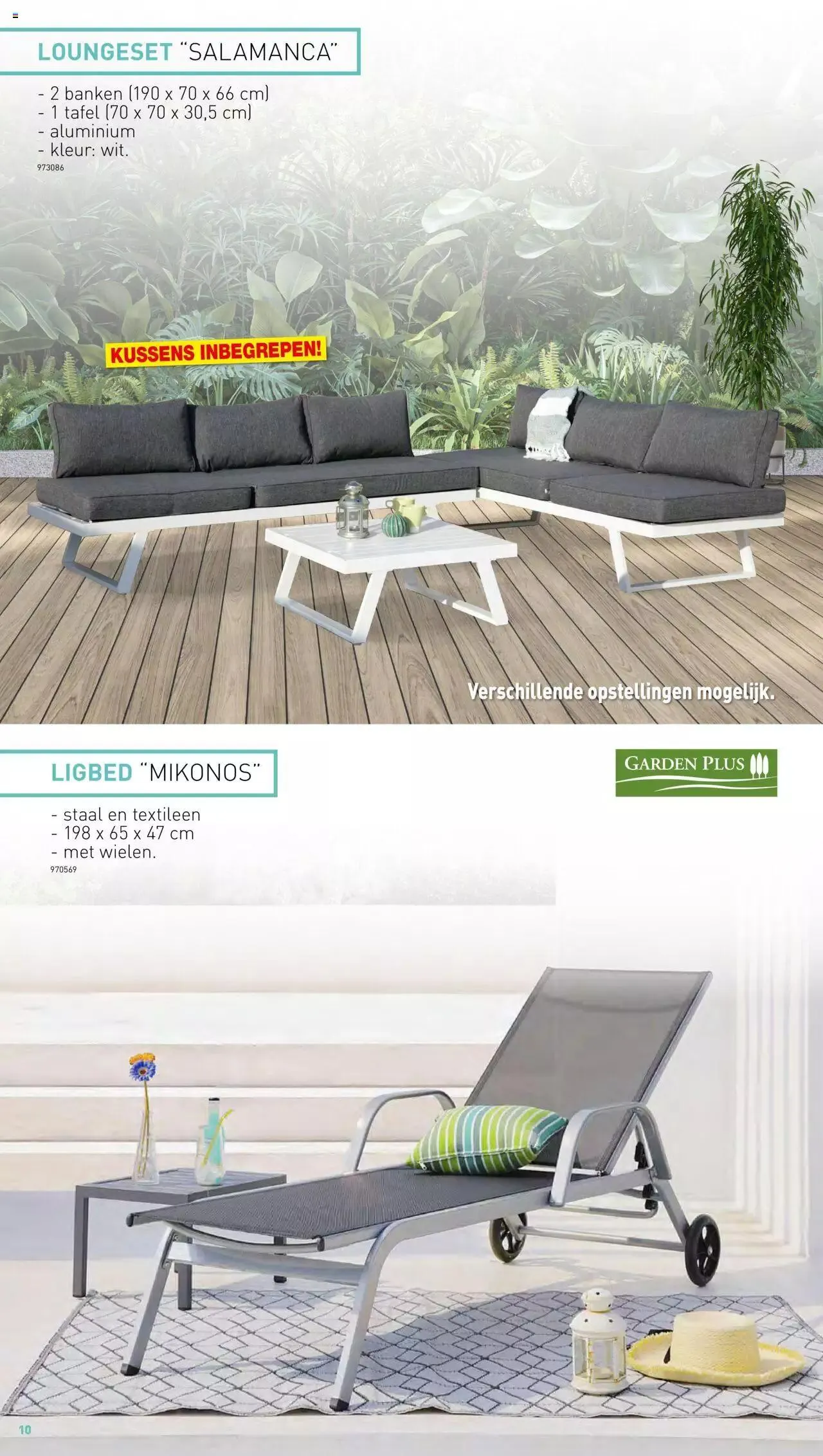 Hubo - Tuinmeubelen Special 2023 van 30 juni tot 31 december 2023 - folder pagina 10