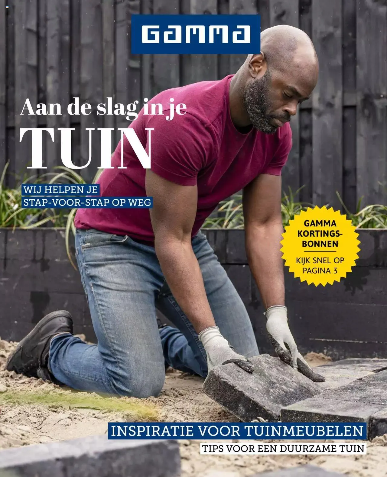 GAMMA tuinmagazine 2022 van 22 maart tot 31 december 2023 - folder pagina 1