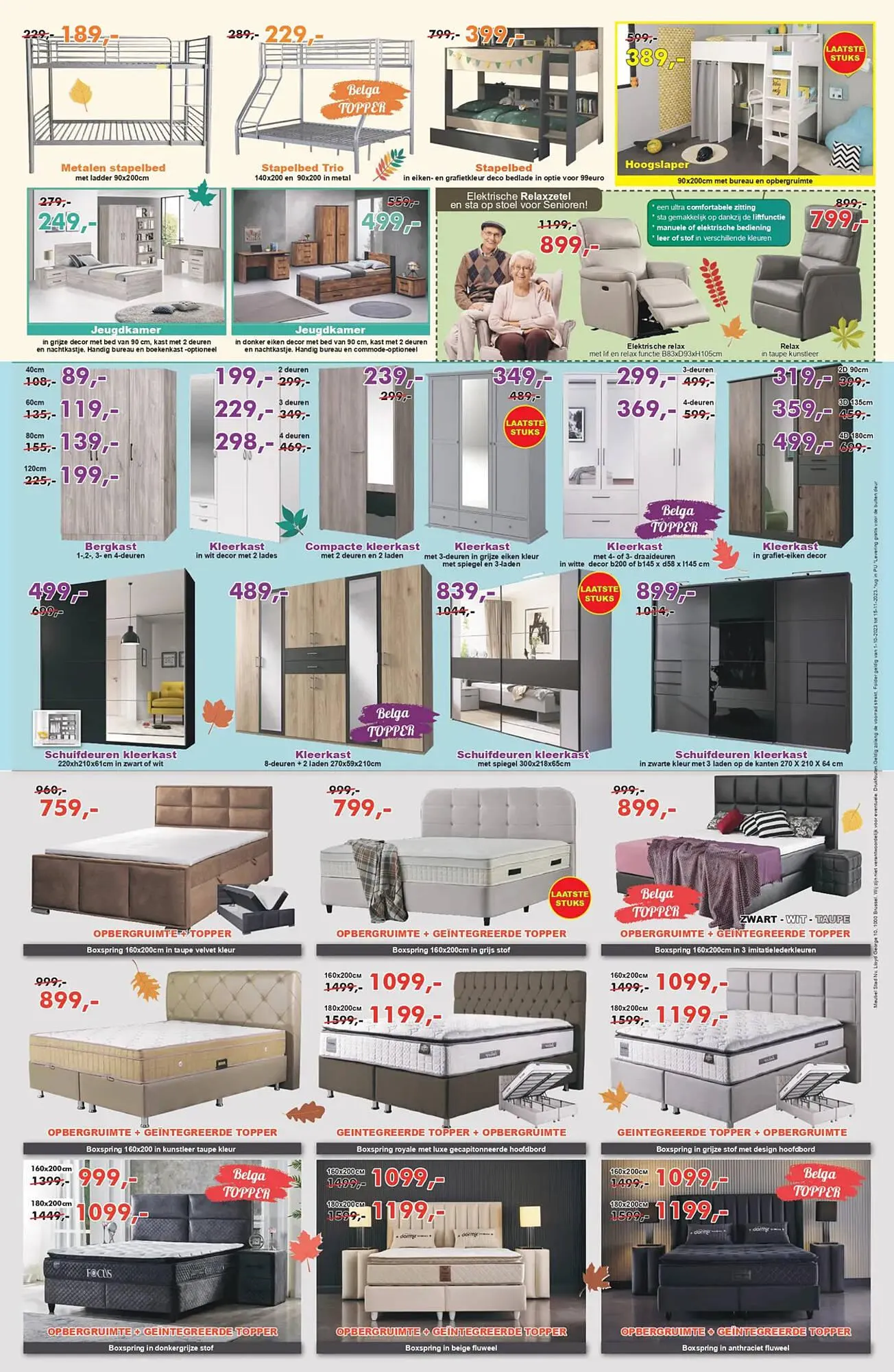 Belga Meubelen folder van 1 oktober tot 15 november 2023 - folder pagina 2