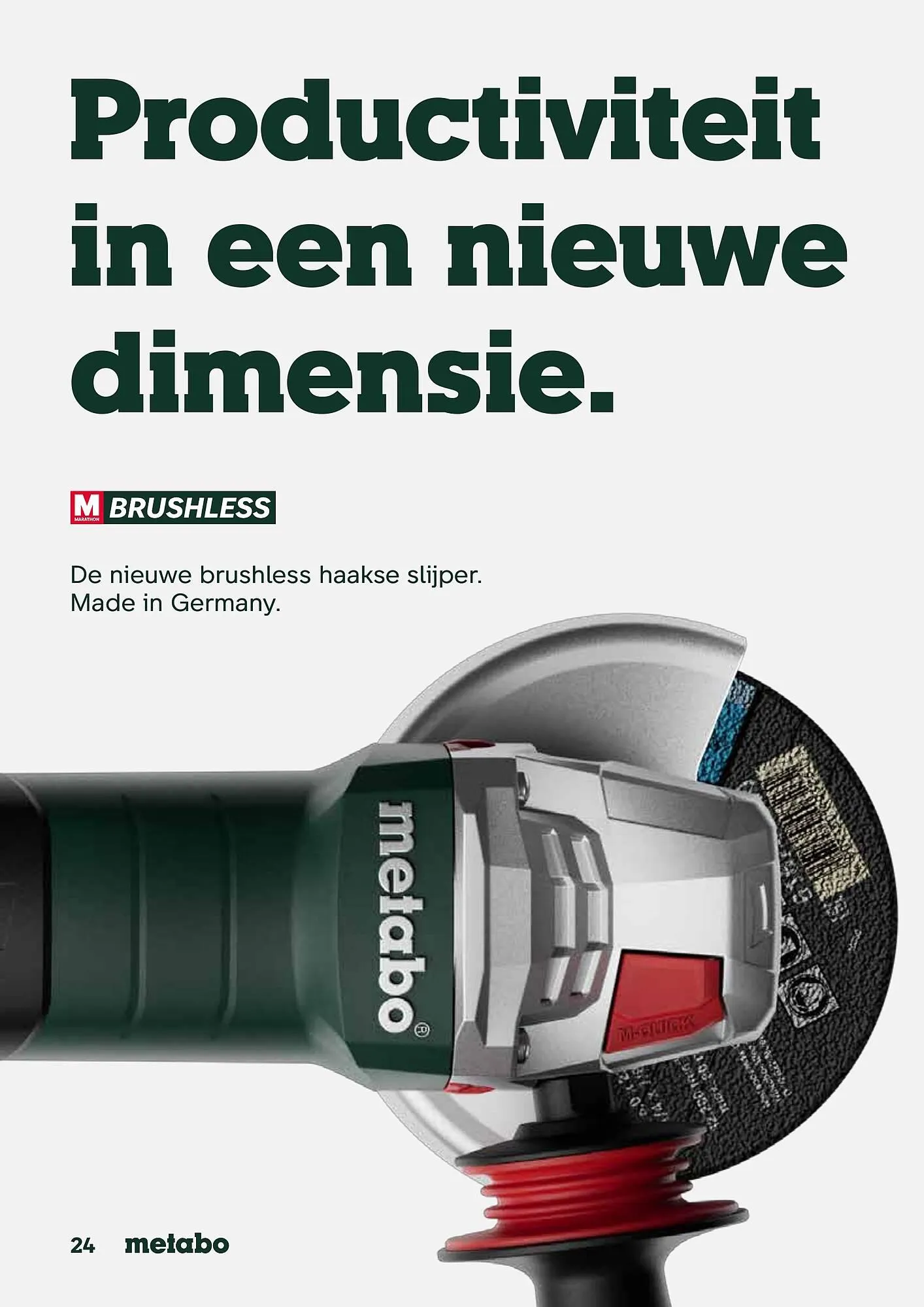 Metabo folder van 17 september tot 31 maart 2026 - folder pagina 24