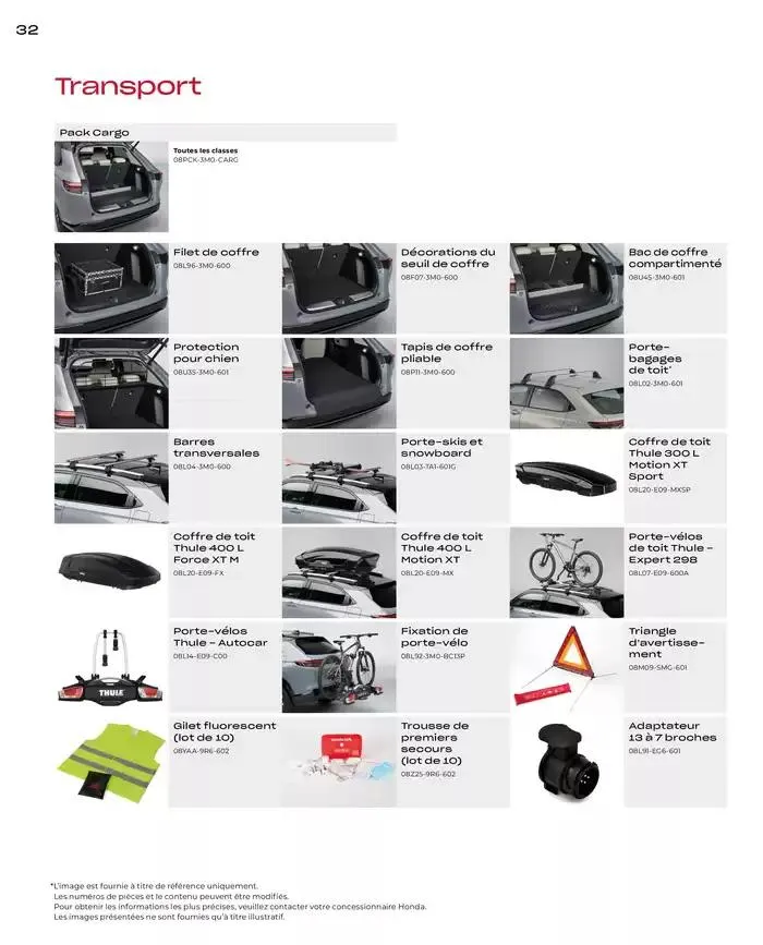 HR-V E:HEV Accessoires van 5 februari tot 5 februari 2026 - folder pagina 32