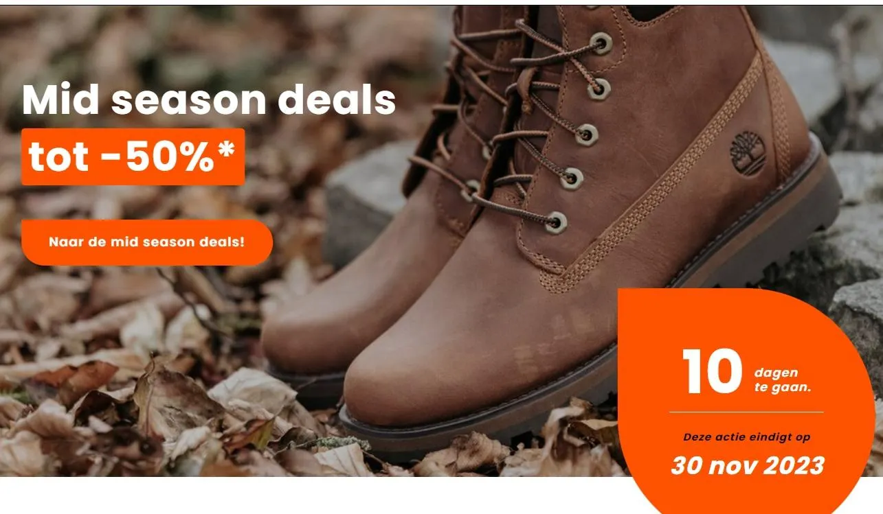 Berca Shoes folder tot 30.11.2023 van 22 november tot 30 november 2023 - folder pagina 1