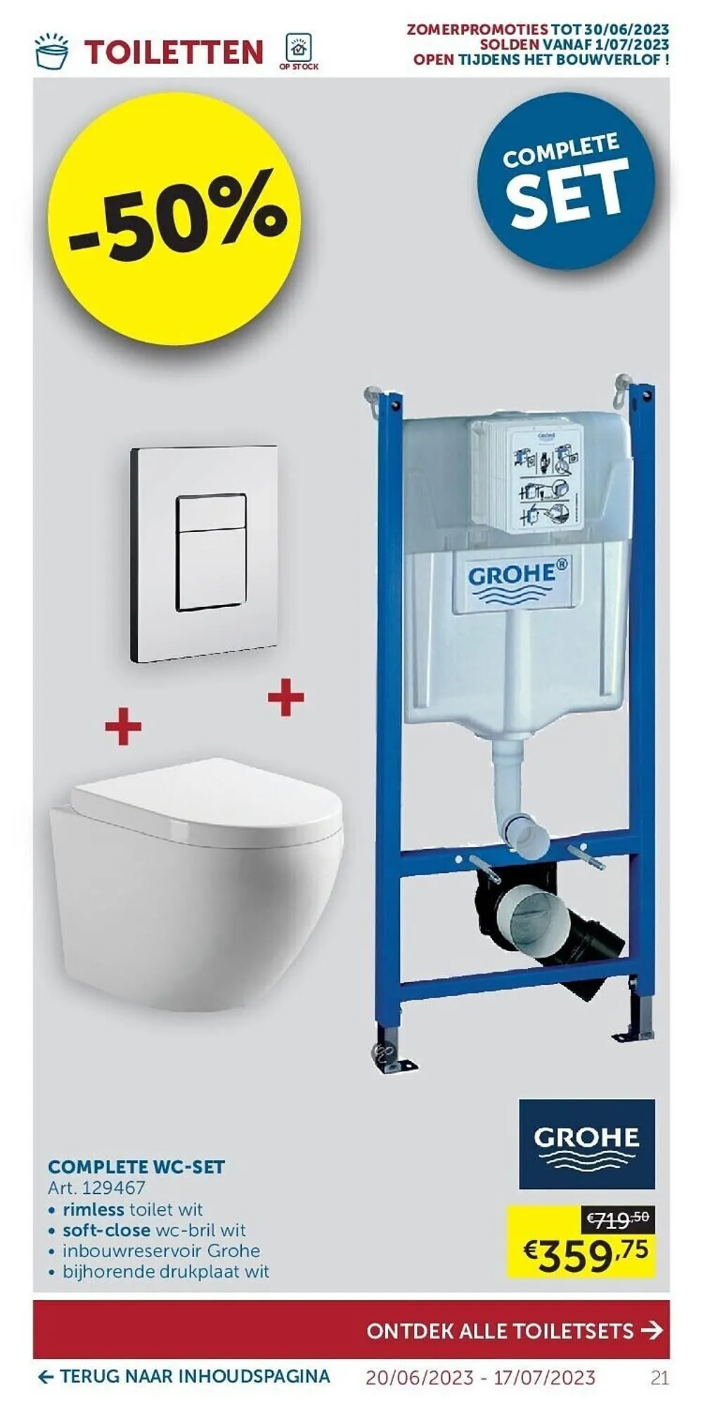 Zelfbouwmarkt folder van 20 juni tot 17 juli 2023 - folder pagina 21