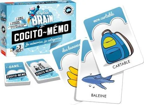 CAPTAIN BRAIN - COGITO MEMO - JE MEMORISE, JE CATEGORISE