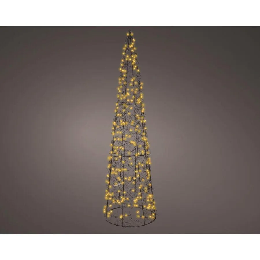 LED Kegelverlichting Zwart Metaal Buiten 60cm