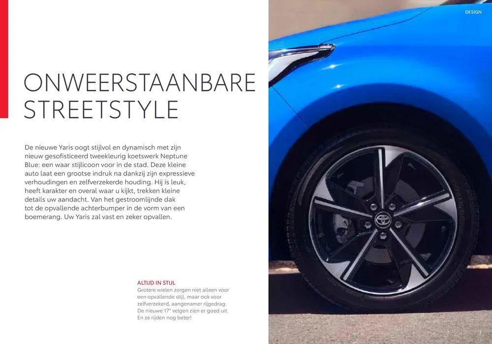 Yaris van 1 juli tot 1 juli 2025 - folder pagina 7