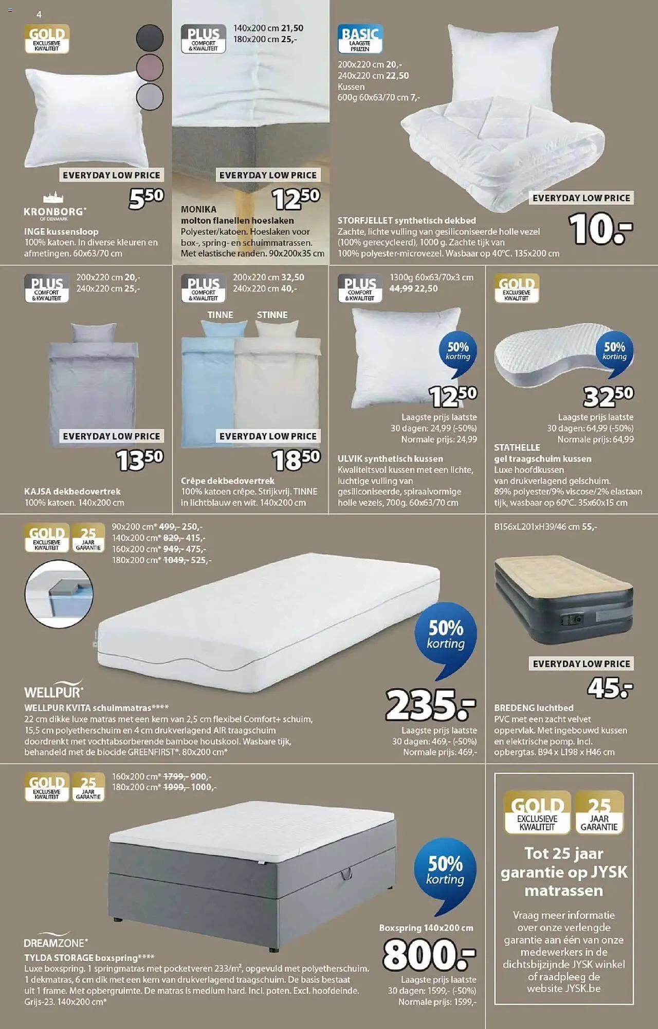 Jysk folder van 3 maart tot 1 april 2026 - folder pagina 4