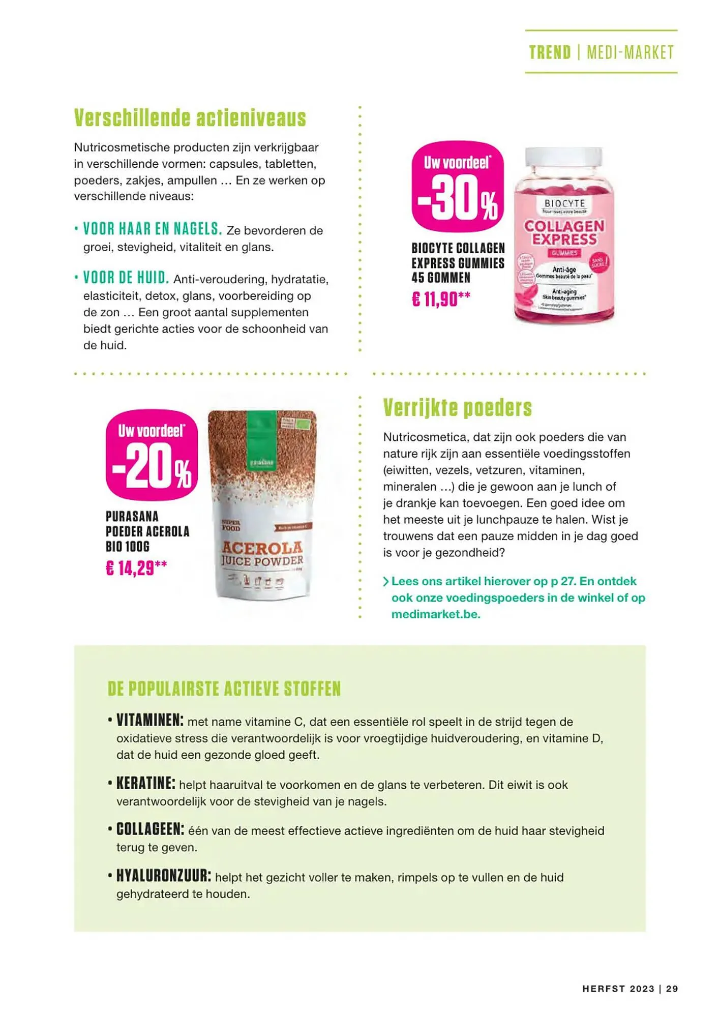Medi Market Folder van 24 augustus tot 30 september 2023 - folder pagina 29