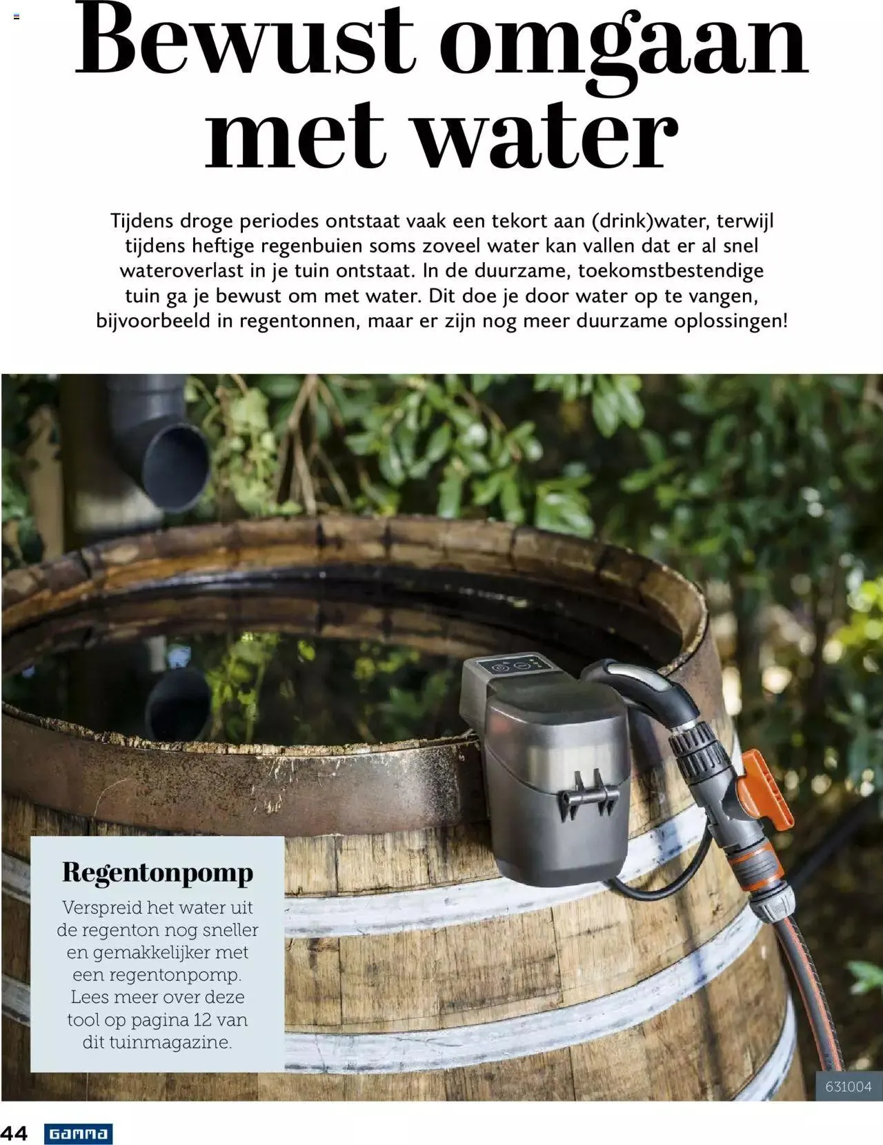 GAMMA tuinmagazine 2022 van 22 maart tot 31 december 2023 - folder pagina 44